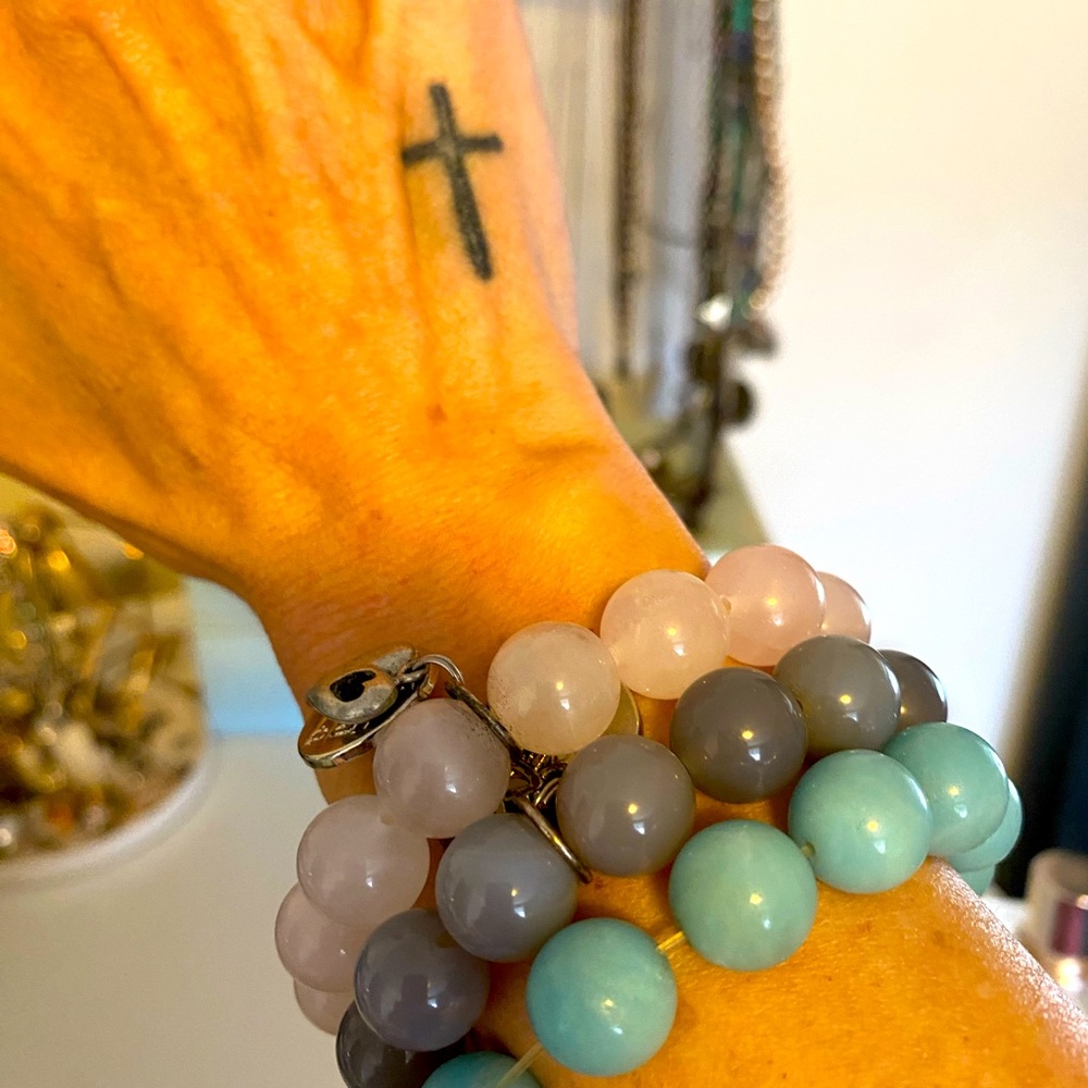 Set of 3 bauble bracelets